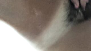Hairy Vagina Play, Pee, Ass spread in Shower