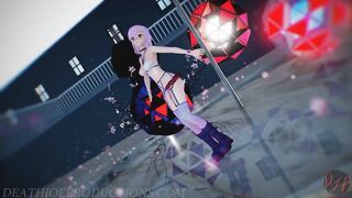 MMD SFW Pink Misaka - Hibikase 1103