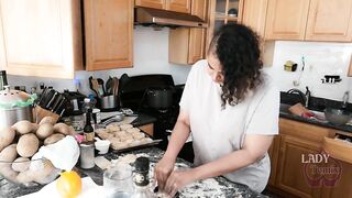 Making Fritters with Headmistress