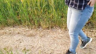 Alice - Desperate to pee, then lost it and piddled myself in jeans and panties ;)