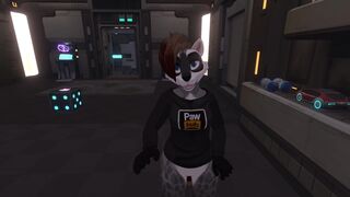 Space Raccoon Butt Invasion - POV Furry Sex