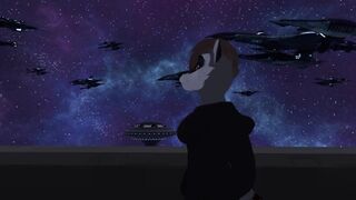 Space Raccoon Butt Invasion - POV Furry Sex