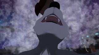 Space Raccoon Butt Invasion - POV Furry Sex