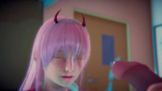 ZeroTwo Milking A Rod For Playgirl