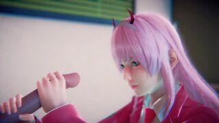 ZeroTwo Milking A Rod For Playgirl