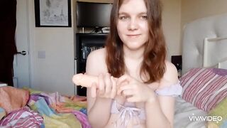 Innocent Virgin Discovers Sex-toy