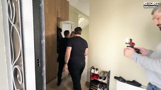 Backstage Sasha Paige in Hardcore Double Penetration Orgy! Promo